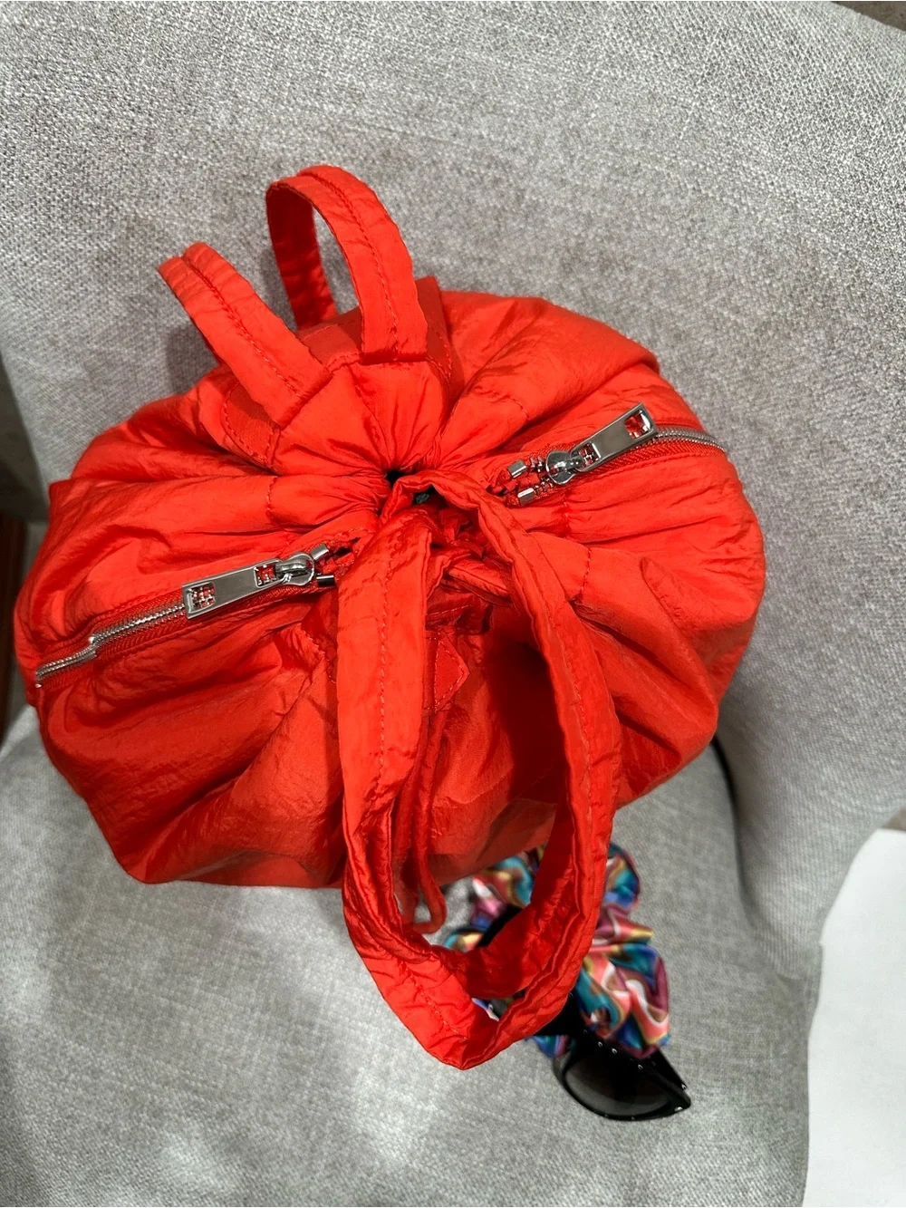 Vince Camuto Orange Drawstring backpack 🎒